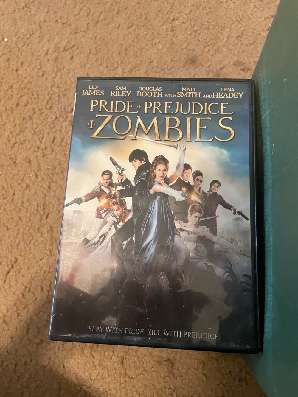 Pride and Prejudice and Zombies - Blu-ray/DVD Movie (Black)